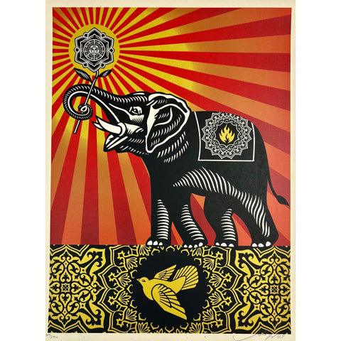 SHEPARD FAIREY (OBEY GIANT) - 2009 - OBEY ELEPHANT