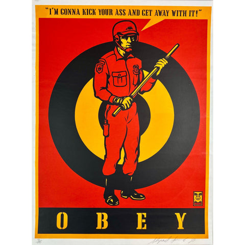 SHEPARD FAIREY (OBEY GIANT) - 1999 - RIOT COP