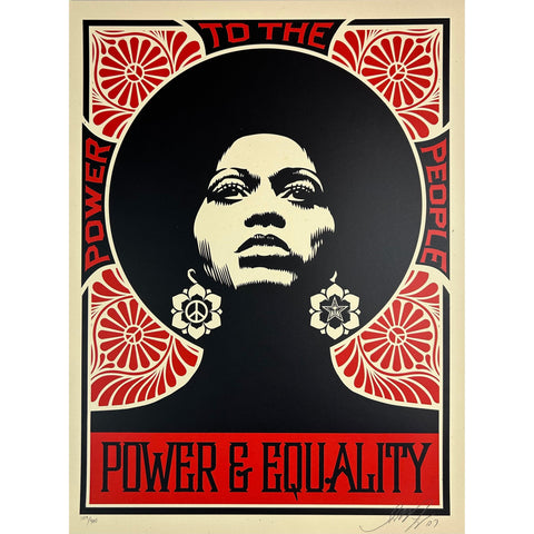 SHEPARD FAIREY (OBEY GIANT) - 2007 - AFROCENTRIC (RED)