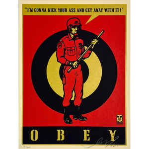 SHEPARD FAIREY (OBEY GIANT) - 2009 - RIOT COP