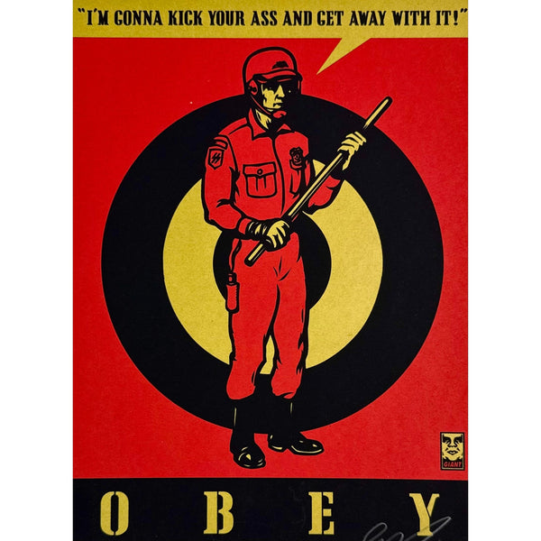 SHEPARD FAIREY (OBEY GIANT) - 2009 - RIOT COP