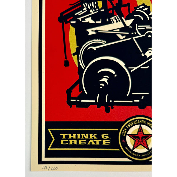 SHEPARD FAIREY (OBEY GIANT) - 2009 - PRINT & DESTROY