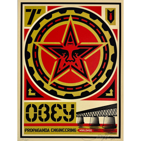 SHEPARD FAIREY (OBEY GIANT) - 2009 - ENGINEERING