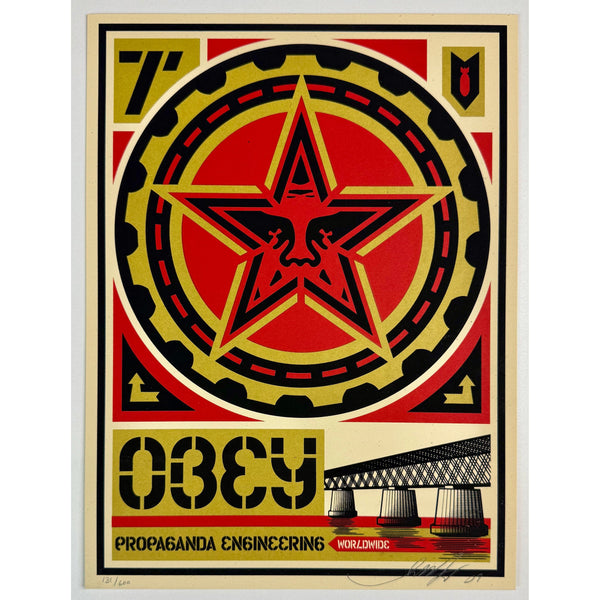 SHEPARD FAIREY (OBEY GIANT) - 2009 - ENGINEERING