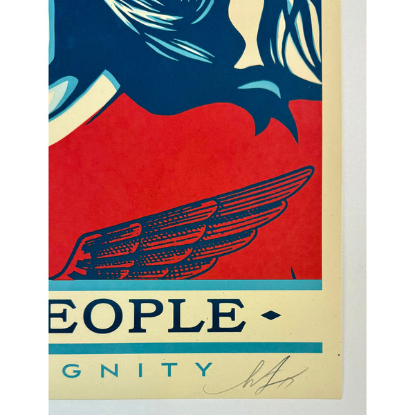 SHEPARD FAIREY (OBEY GIANT) - 2017 - WE THE PEOPLE / DEFEND DIGNITY