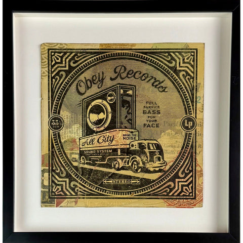 SHEPARD FAIREY (OBEY GIANT) - 2008 - ALL CITY SOUND SYSTEM (HPM)