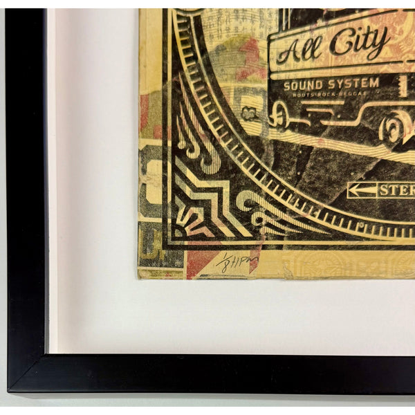 SHEPARD FAIREY (OBEY GIANT) - 2008 - ALL CITY SOUND SYSTEM (HPM)