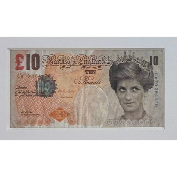 BANKSY - 2004 - DI-FACED TENNER (£10 POUND NOTE)